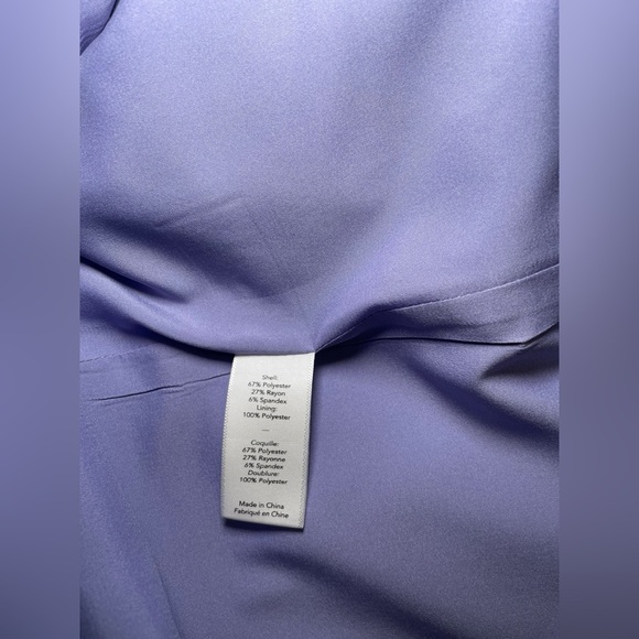 Likely Sammy Lavender Racerback Gown Size 4 - Picture 5 of 9